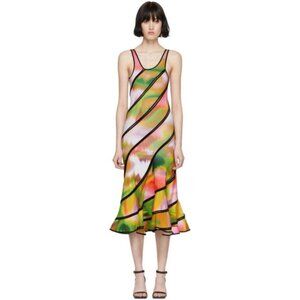 ASAI Spiral Dress Size UK 6 US 2 XS Womens Multicolor SSENSE Exclusive $420